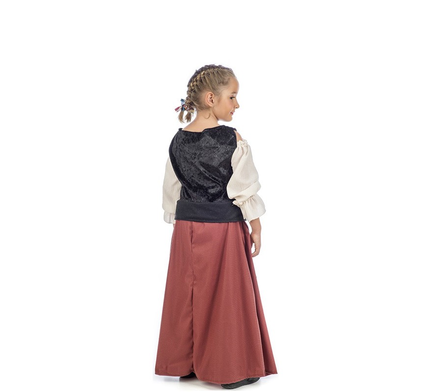 Medieval Peasant Costume for Girl-B
