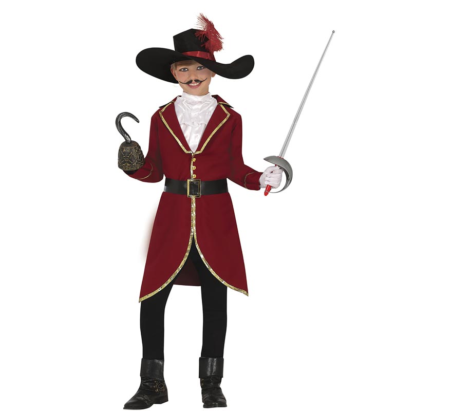 Pirate Corsair Captain Costume for Children-B