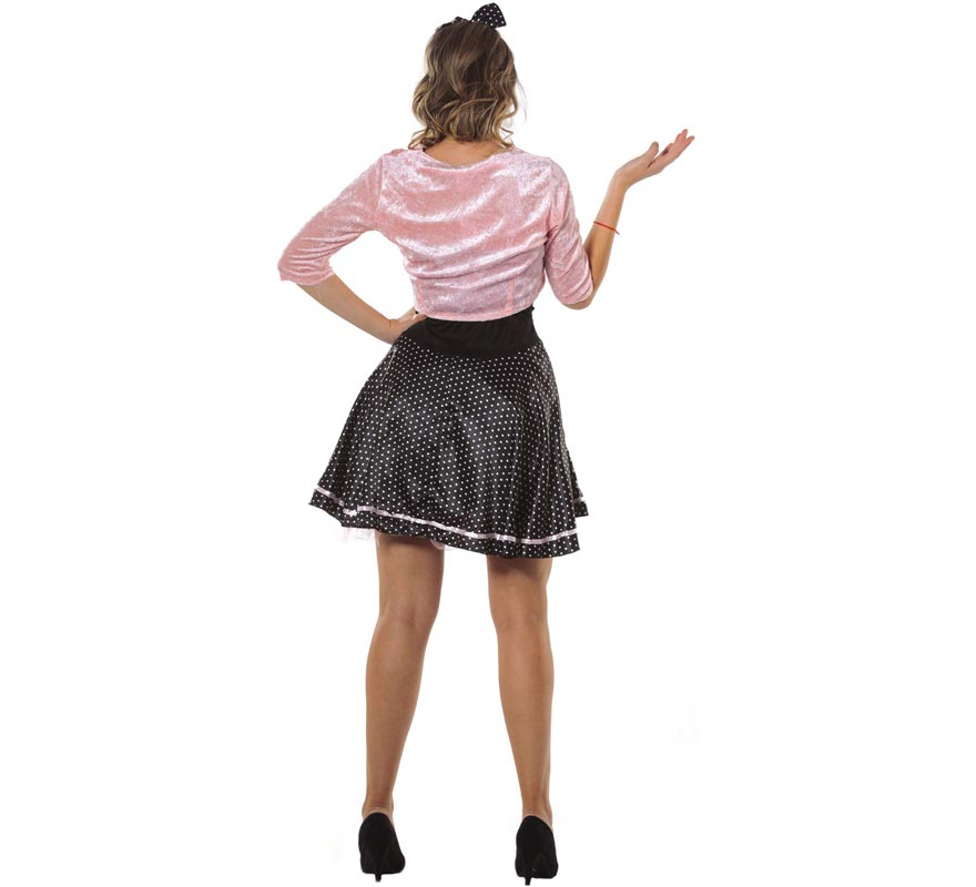 Fato de menina dos anos 50 para mulher-B