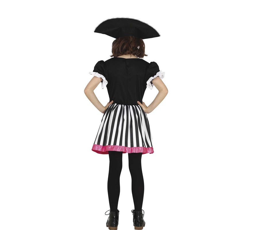 Pink Pirate Girl Costume for Girls-B