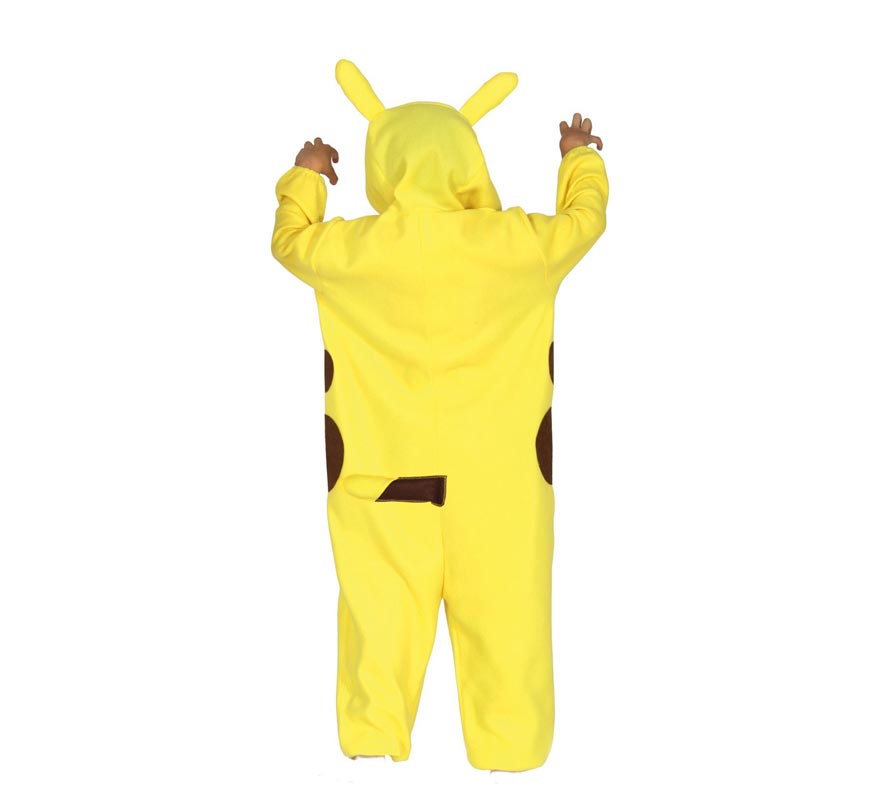 Fato de chinchila elétrica para crianças-B