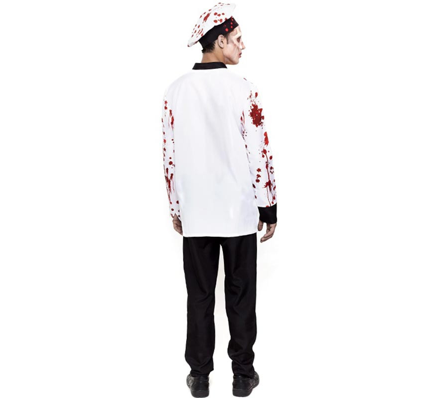 Fato de chef zumbi para homem-B