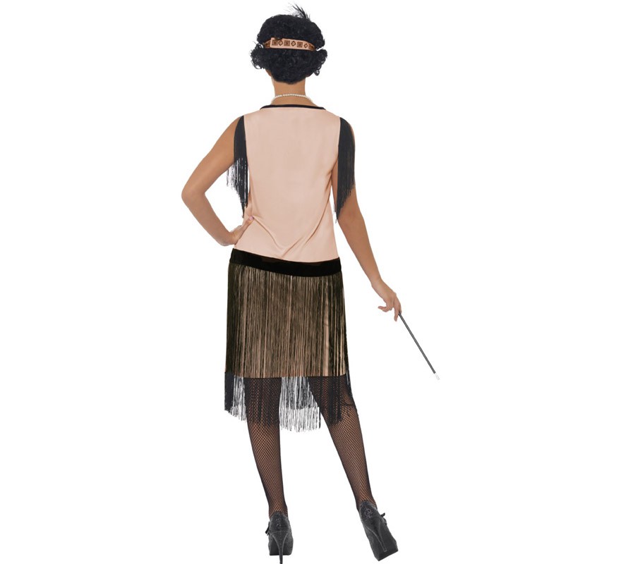 Fato de Coco Chanel Flapper para mulher-B