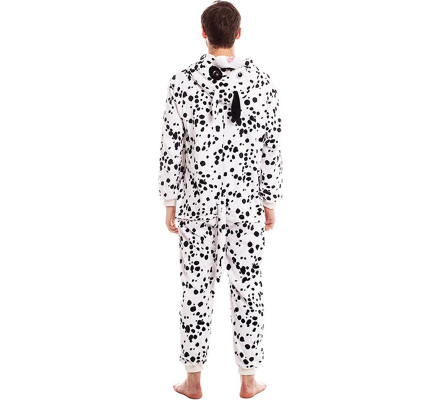 Fato de dálmata para homem com pequenas manchas-B