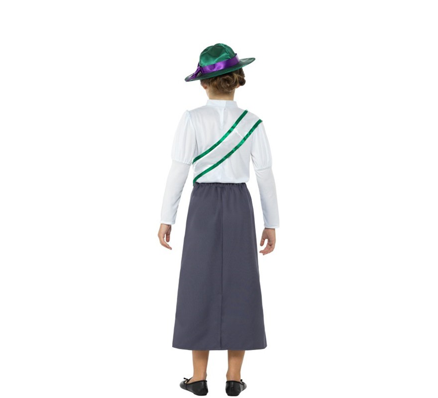 Fato de senhora vitoriana para menina-B