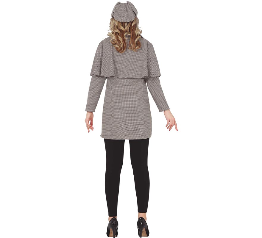 Fato feminino de detetive inglês-B