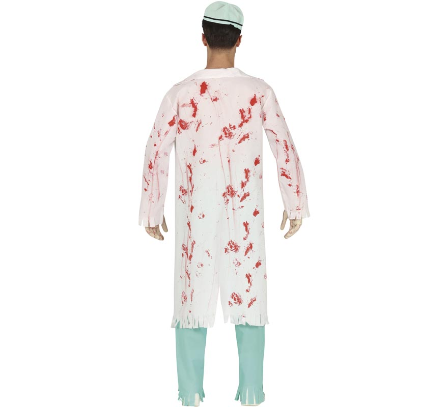 Fato de médico zumbi para homens-B