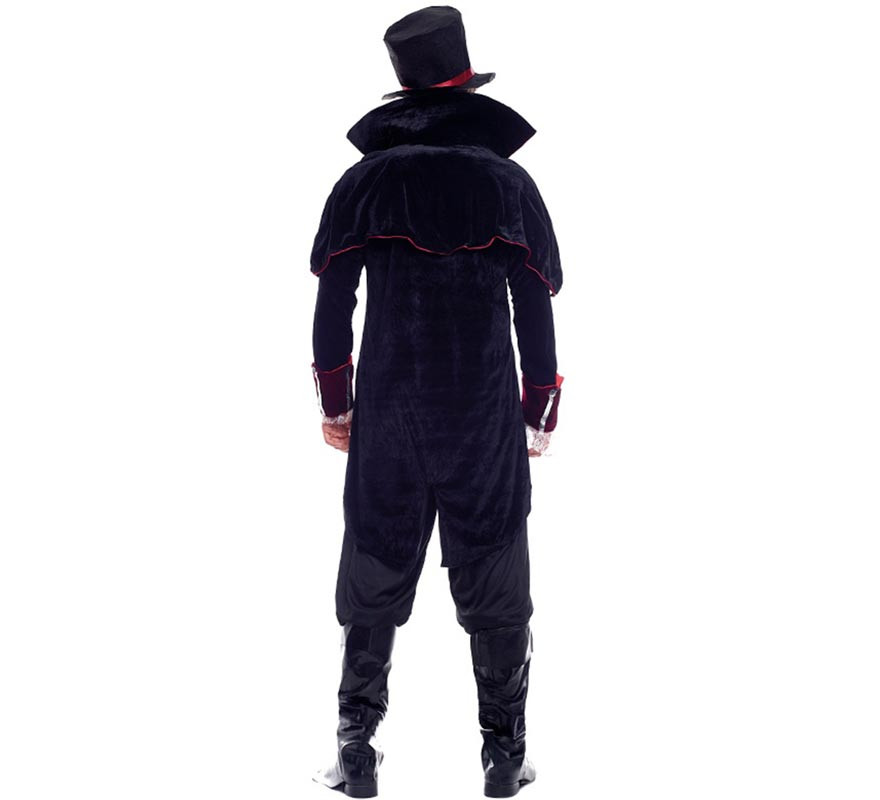Traje vitoriano de Drácula masculino-B