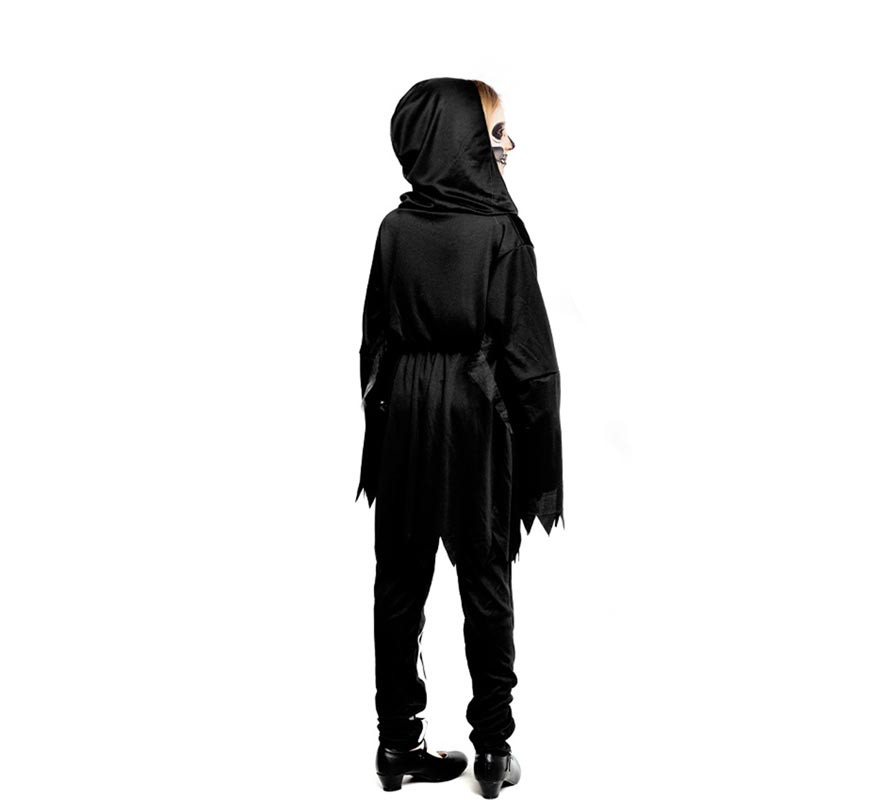 Fato de carrasco esqueleto para menina-B