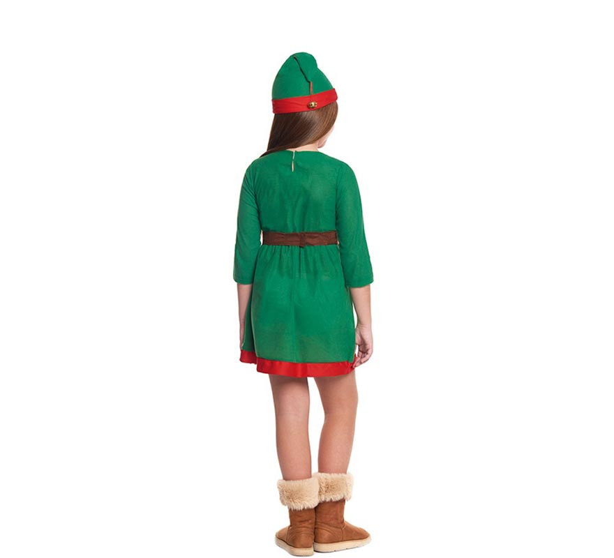 Fato de Elfo de Natal Ajudante do Papai Noel para menina-B
