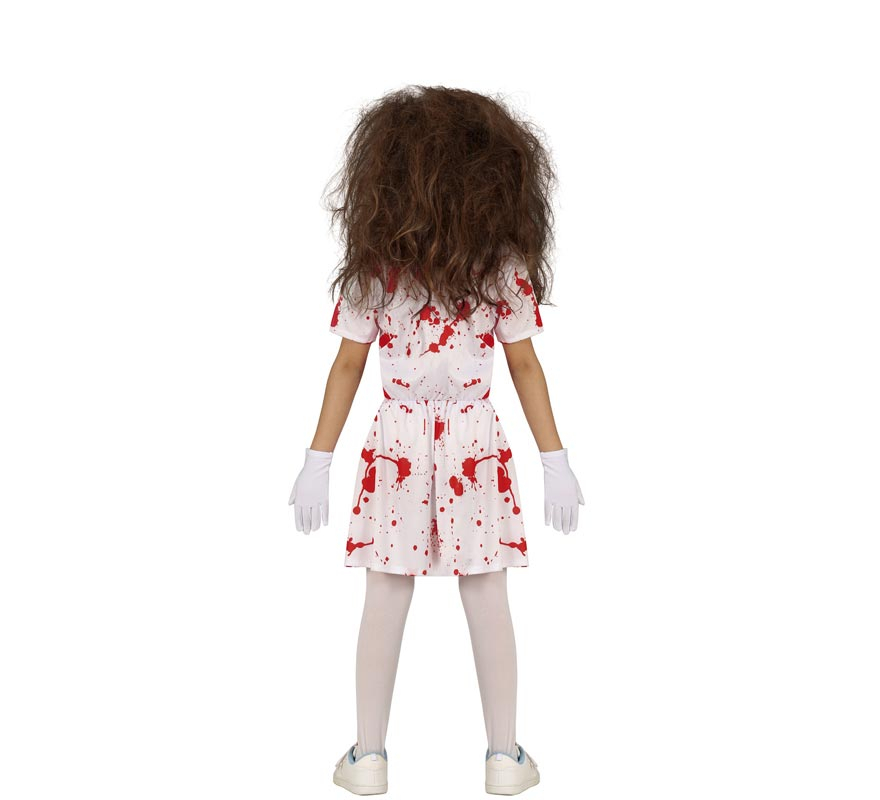 White Zombie Nurse costume for girls-B