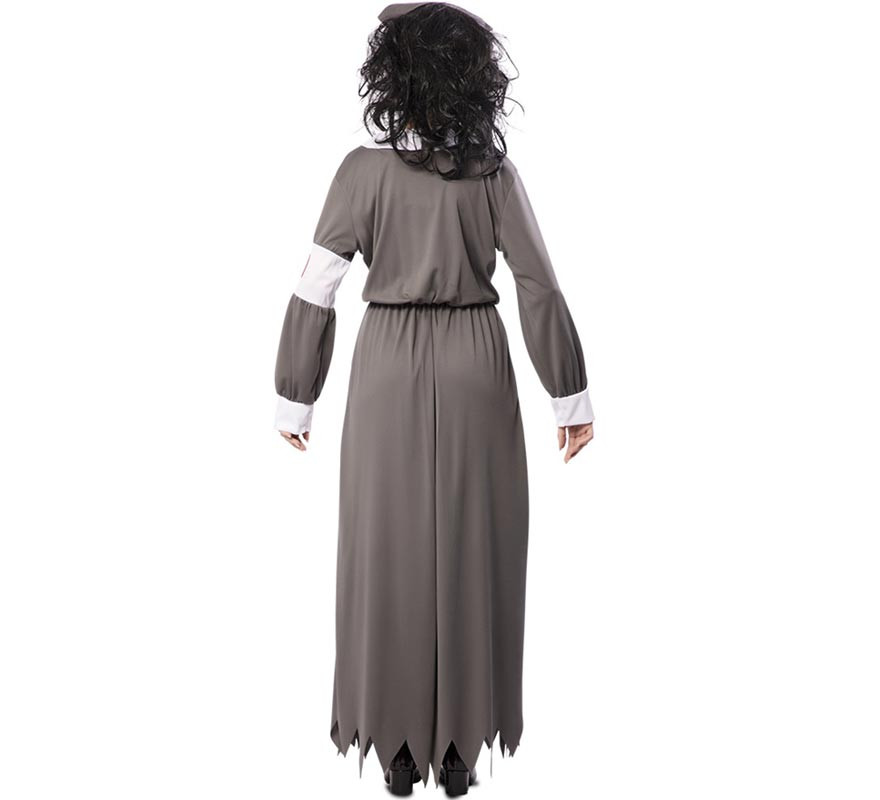 Fato de enfermeira zumbi para mulher-B