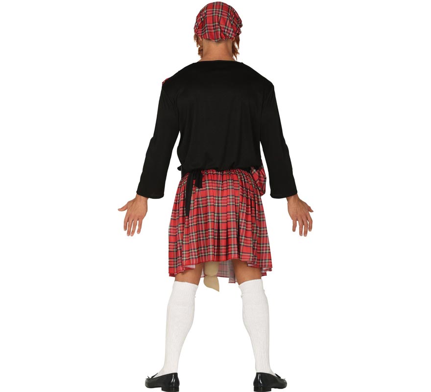 Fato de escocês com surpresa para homem-B