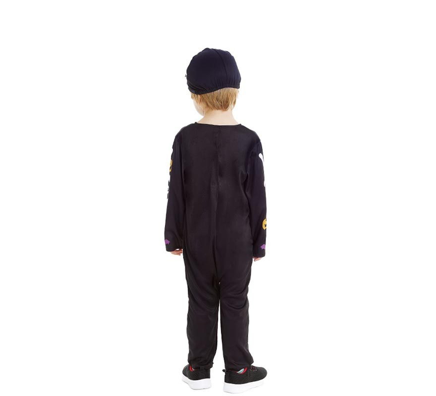 Baby Pumpkin Skeleton Costume for baby-B