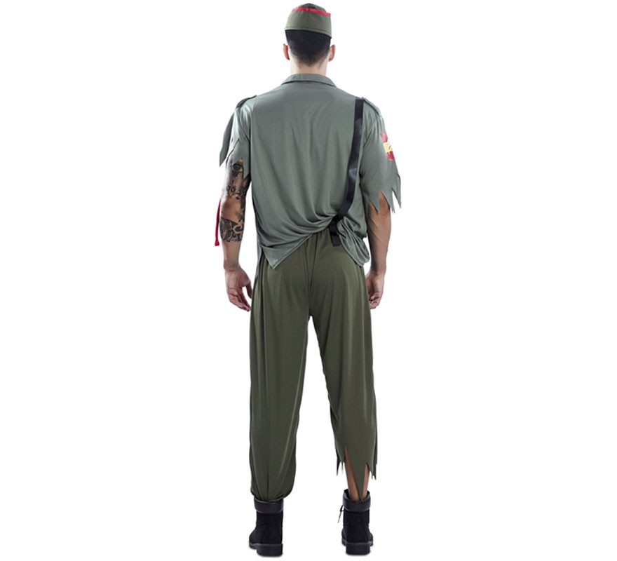 Legionnaire Skeleton Costume for Men-B