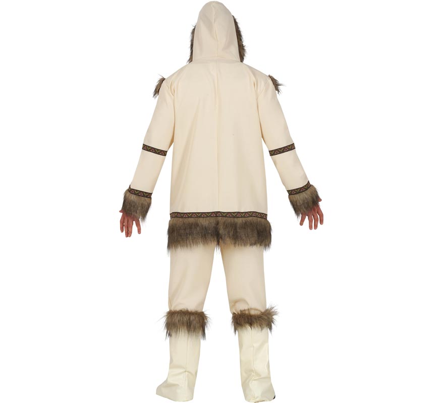 White Eskimo costume for men-B