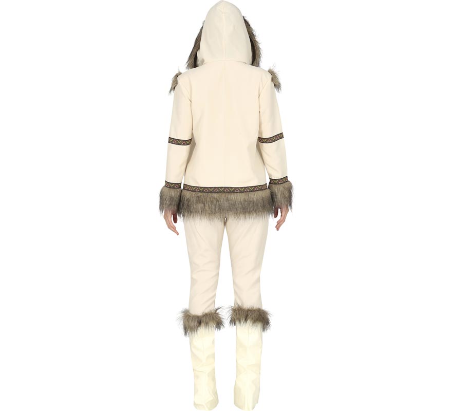 White Eskimo costume for women-B