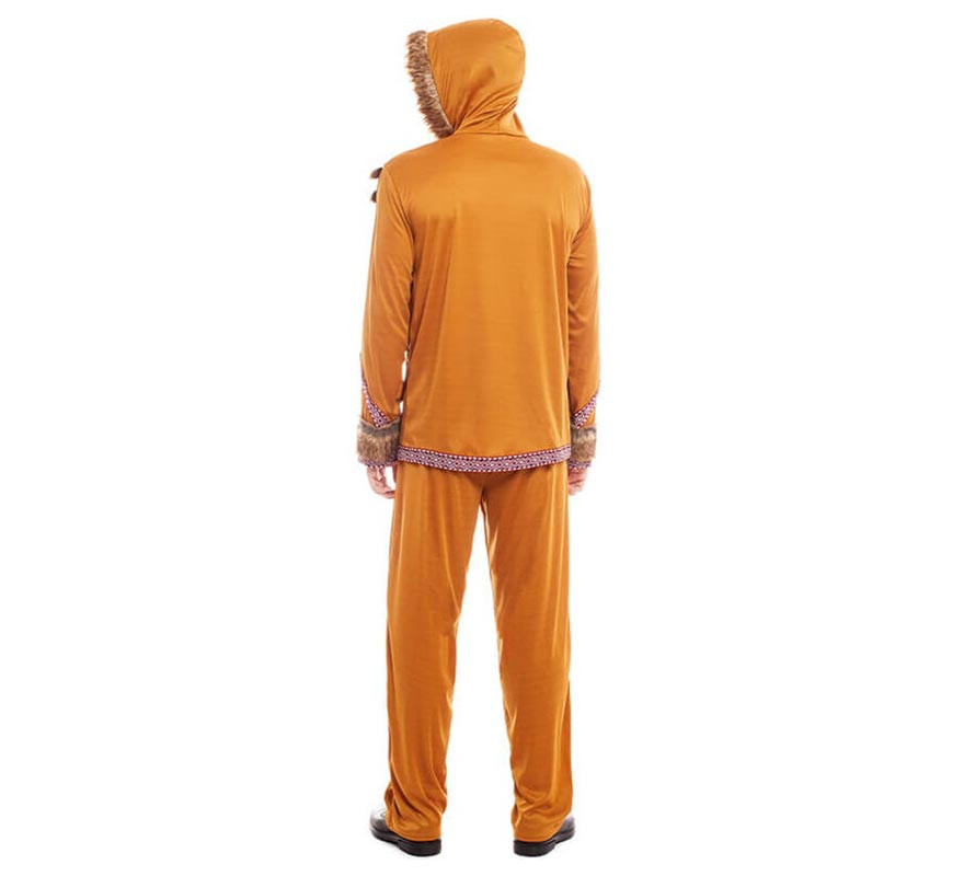 Orange Eskimo costume for men-B