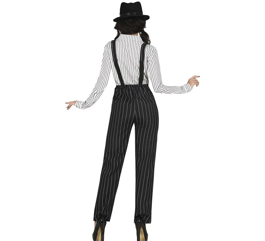 Fato de gangster milionário para mulher-B