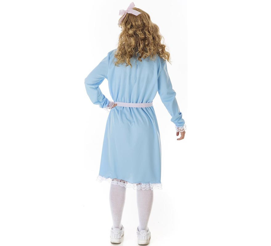 Fato de Gémea Fantasma Azul para mulher-B