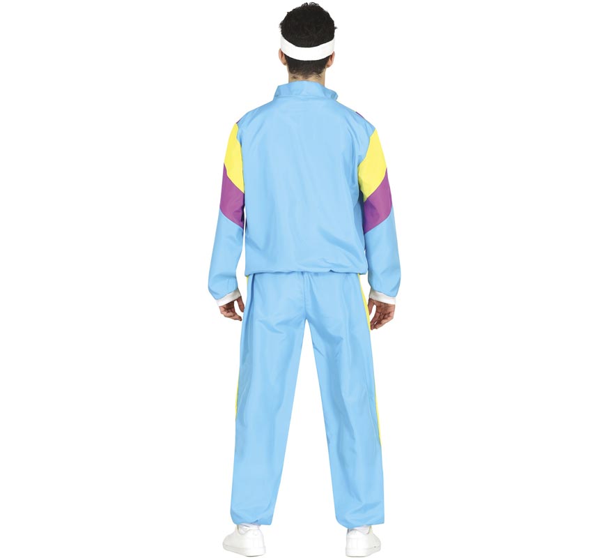 Blue Tracksuit Gymnast Costume for Teenagers-B