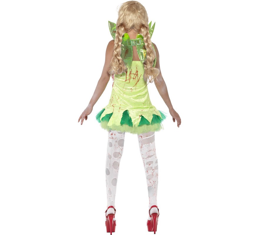 Green Zombie Fairy Costume for Women-B