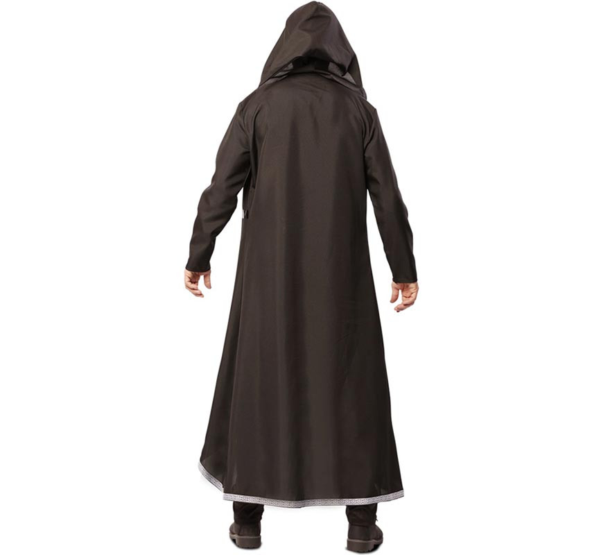 Black Sorcerer Costume for Men-B