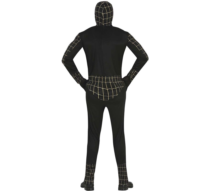 Fato de Herói Aranha Negra para homem-B