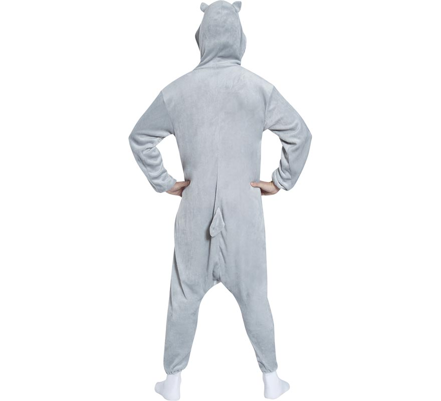 Fato de hipopótamo para homem-B