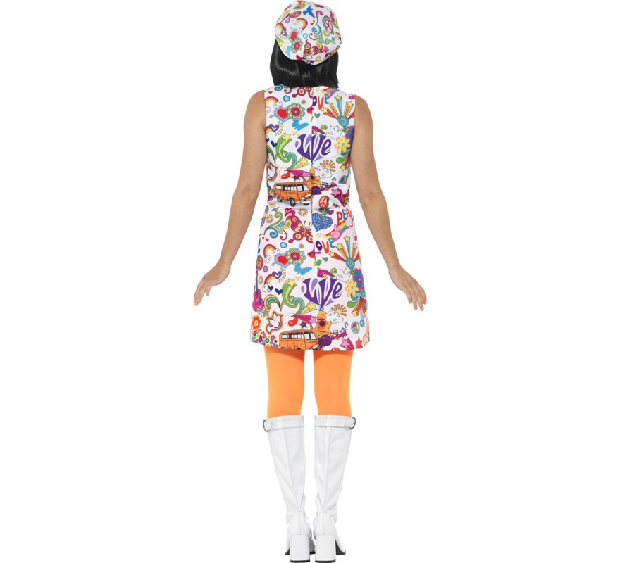 60s Good Cool Hippie Costume for Women-B
