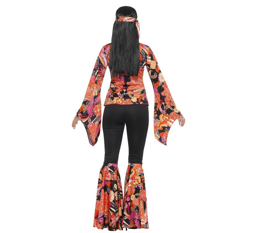 Multicolor Hippy Costume for Women-B