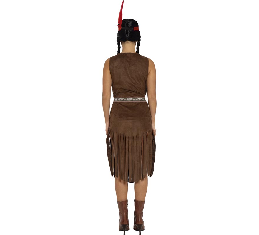 Fato marrom da Índia para mulheres-B