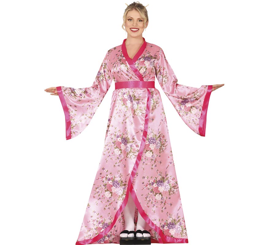 Fantasia de quimono japonês para mulheres-B