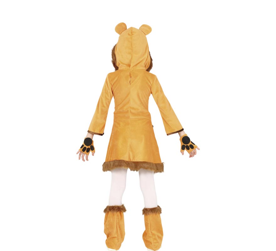 Fantasia de leão para menina-B