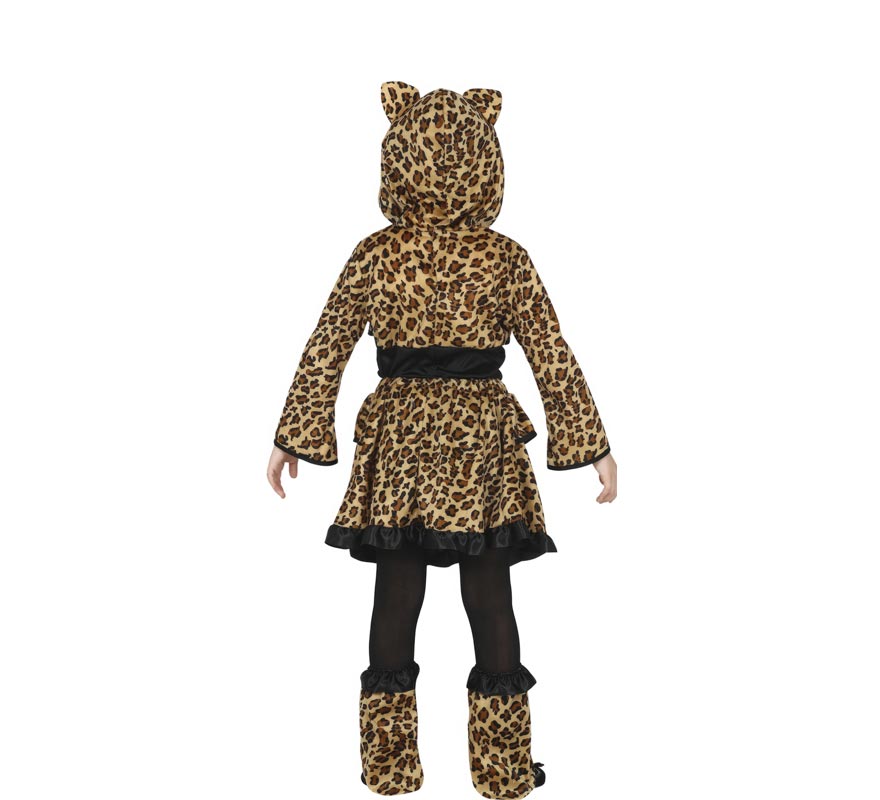 Fantasia de leopardo para menina-B