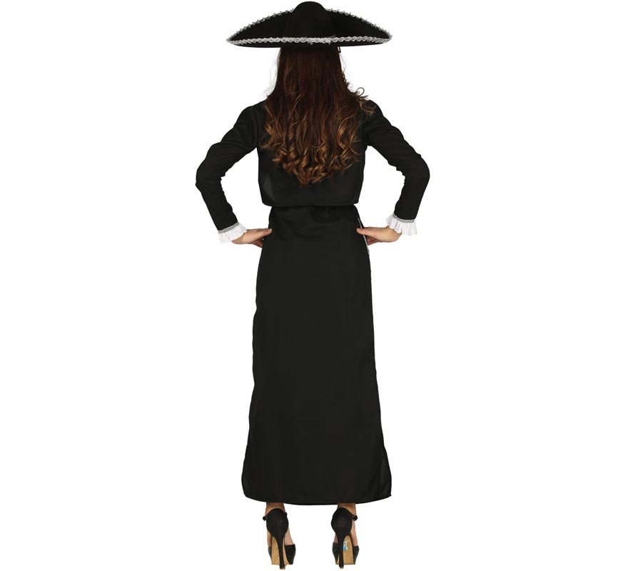 Fato de Mariachi mexicano para mulher-B