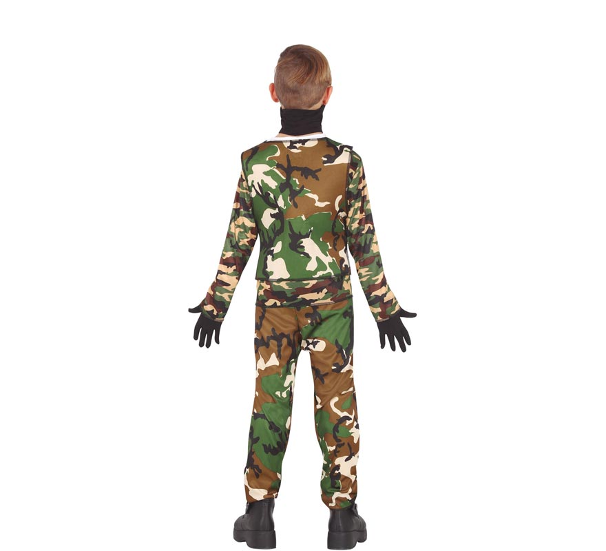 Fato militar de elite infantil-B