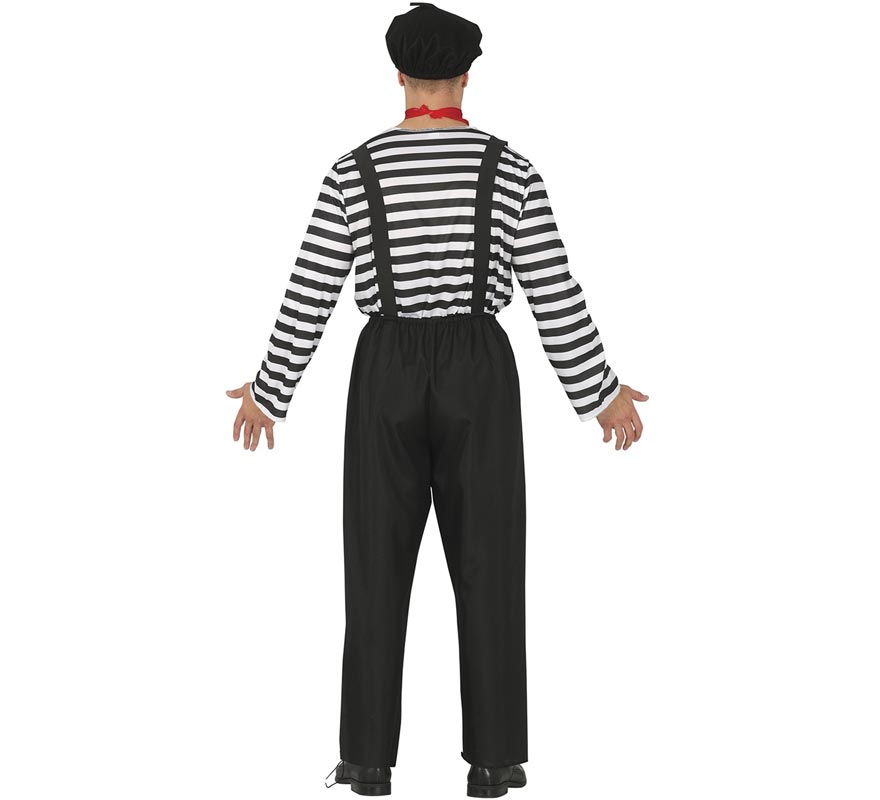 Parisian Mime Costume for Men-B