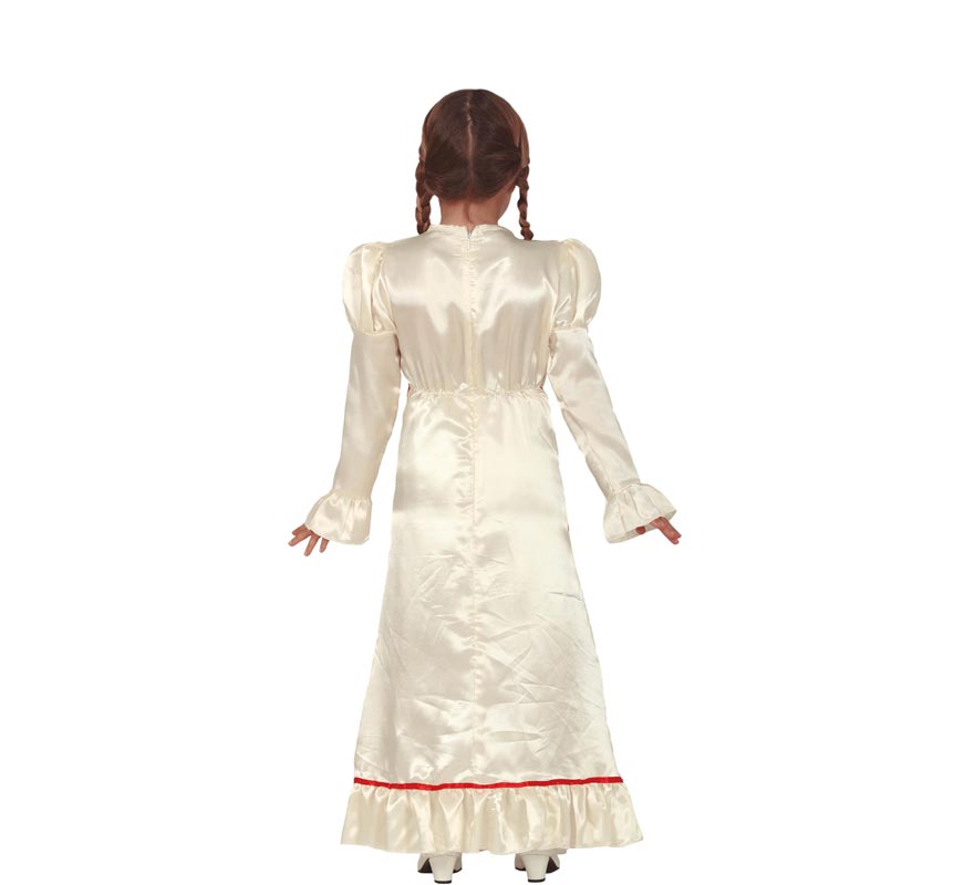 Fato de boneca possuída de menina-B