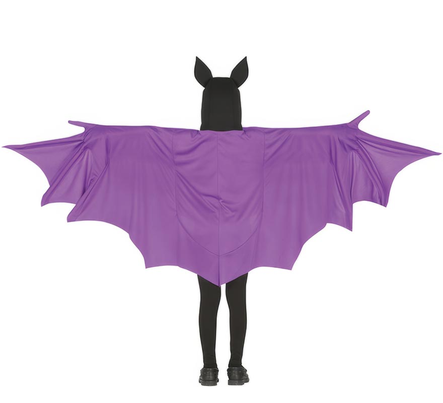 Purple Bat Costume for Kids-B