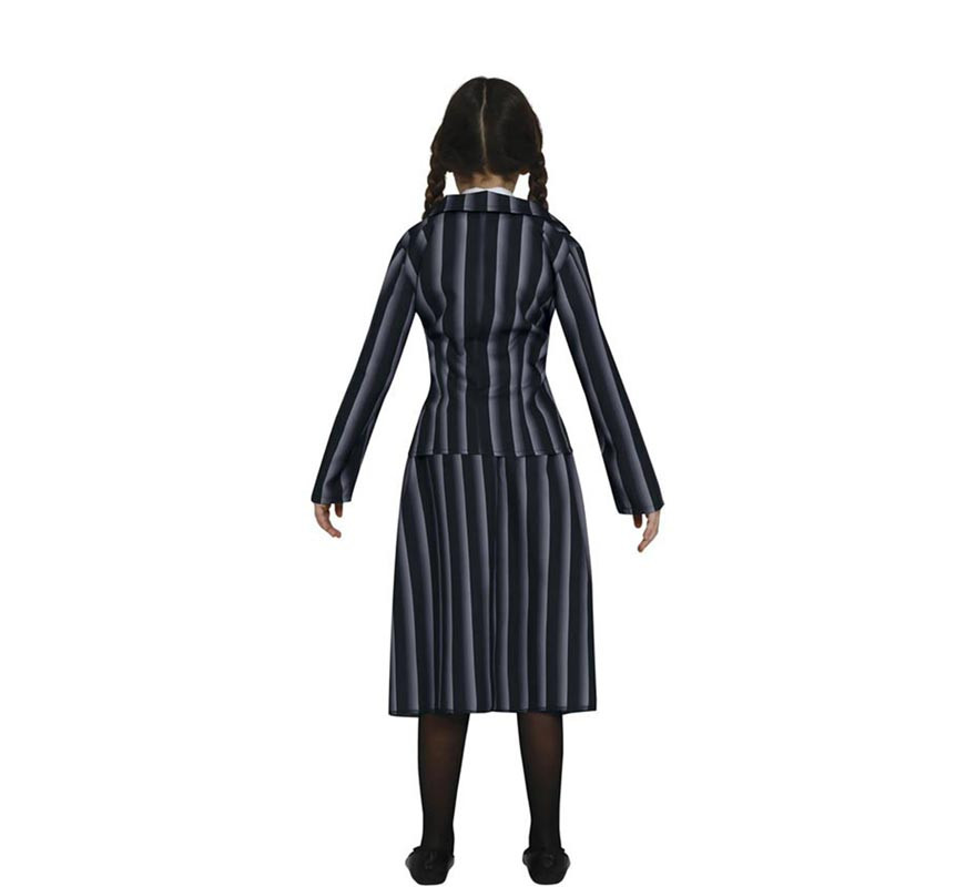 Fato de escola sinistra para menina-B