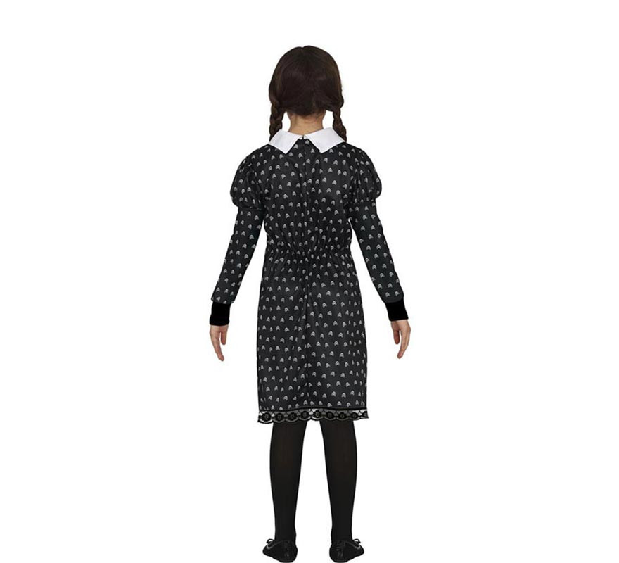 Fato de menina sinistra com bolinhas para menina-B