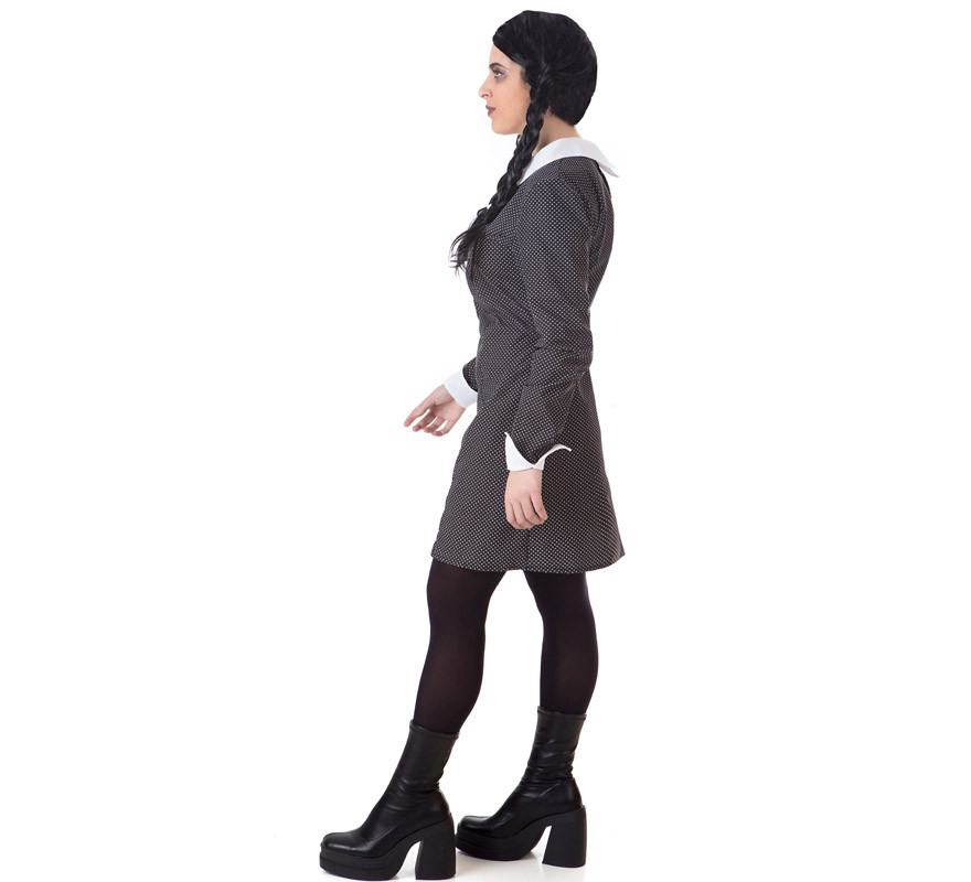 Fato de Menina Sinistra Bolinhas pretas para mulher-B