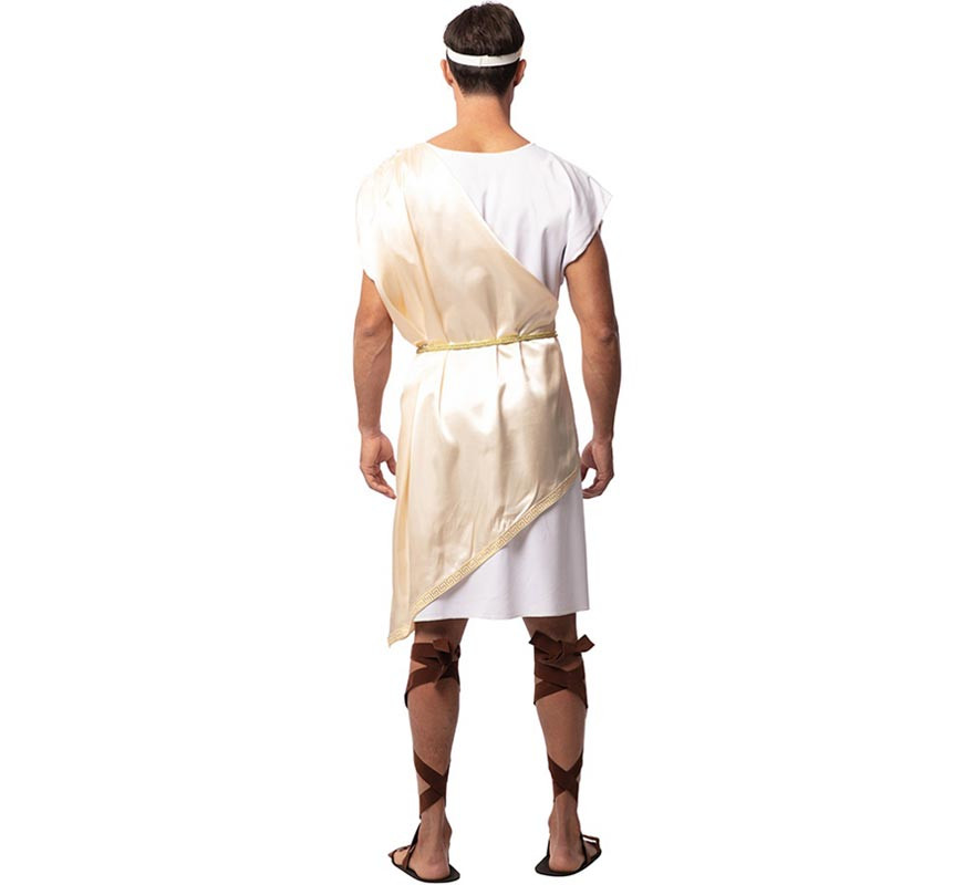 Fato de Nobre Romano Deluxe bege para homem-B