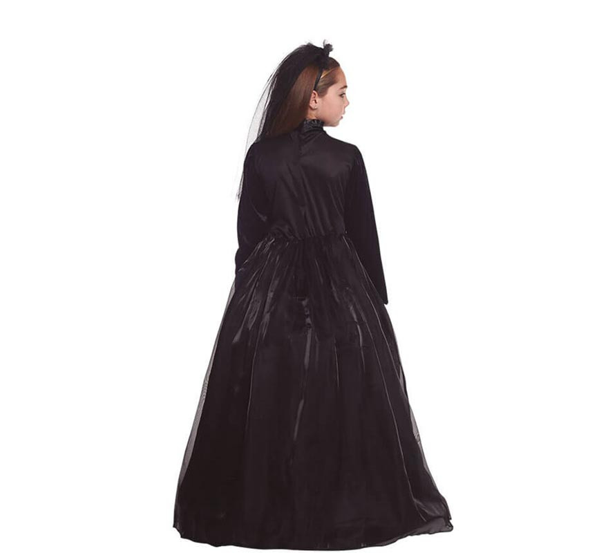 Skeleton Bride Costume for Girl-B