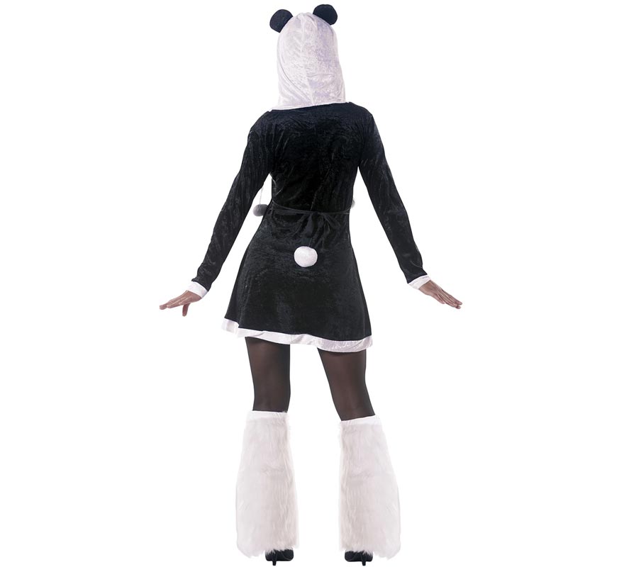 Fato de urso panda para mulher-B