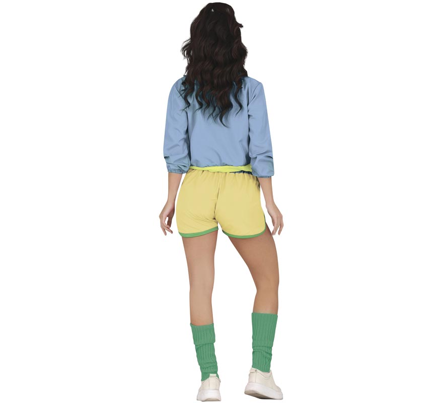 Fato de patinadora dos anos 80 para mulher-B