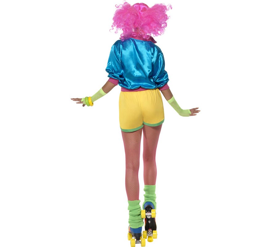 Fato de skatista dos anos 80 para mulher-B