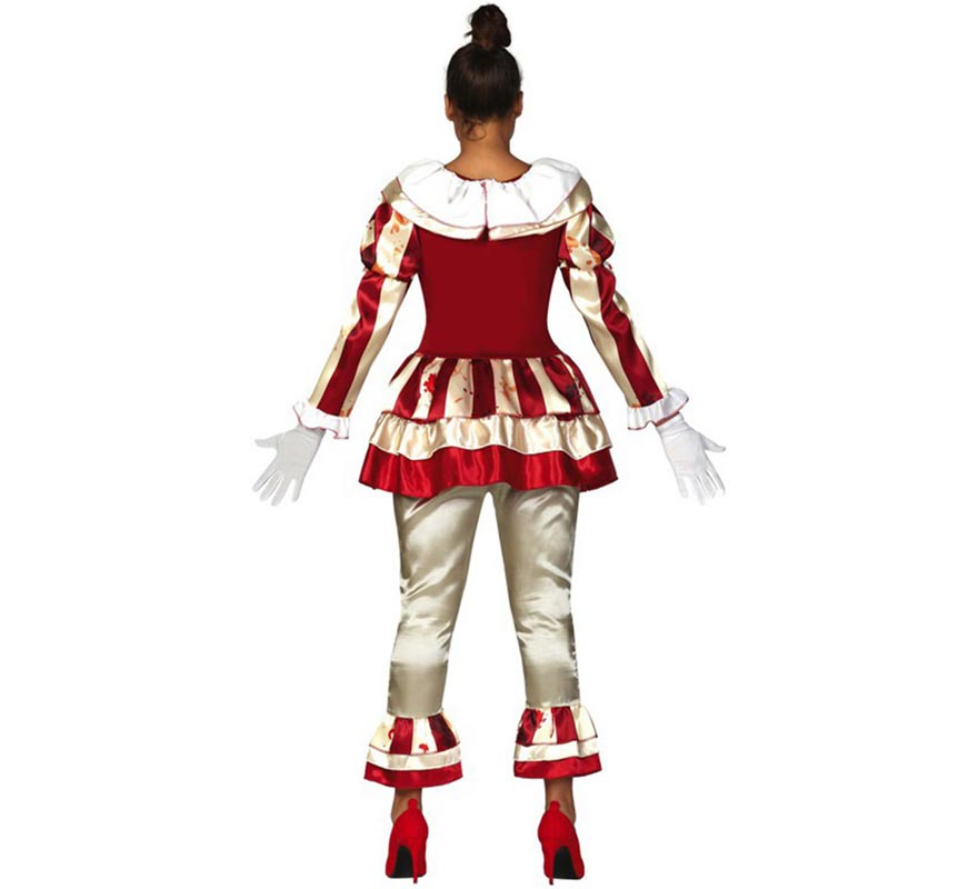 Striped Clown Costume for women-B