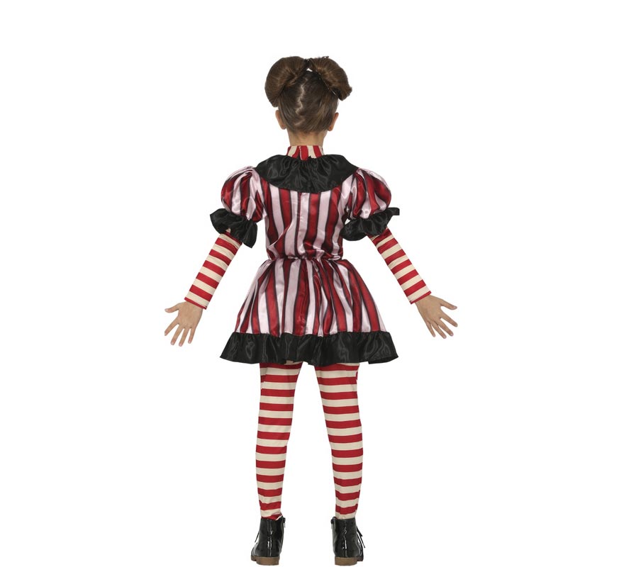 Fato de palhaço assassino para uma garota-B